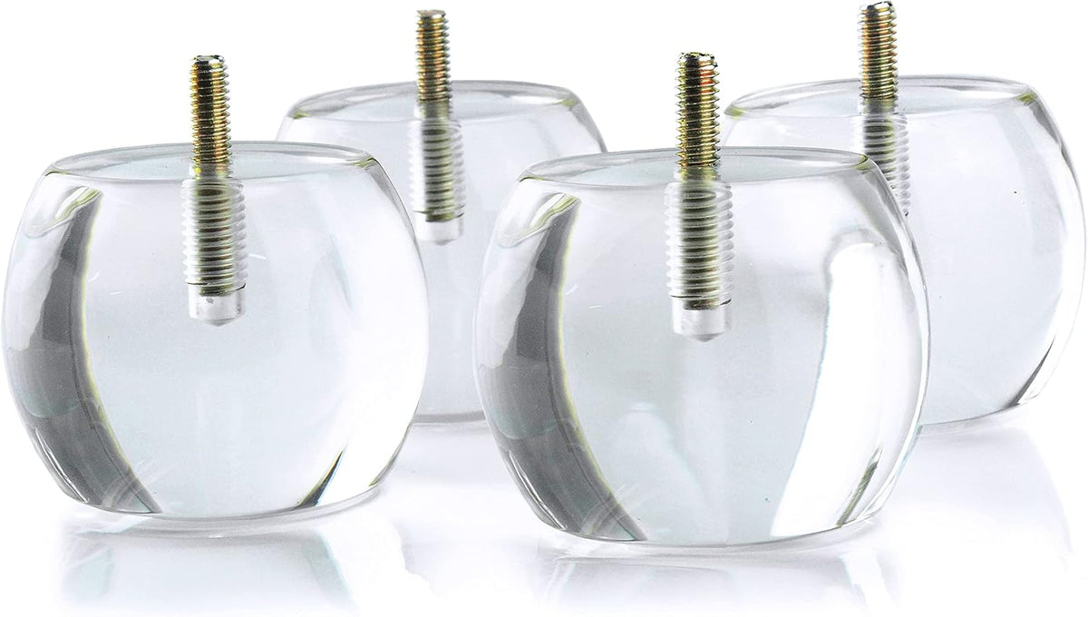 Clear Acrylic Furniture Risers, Set of 4 - Default Title - image 1