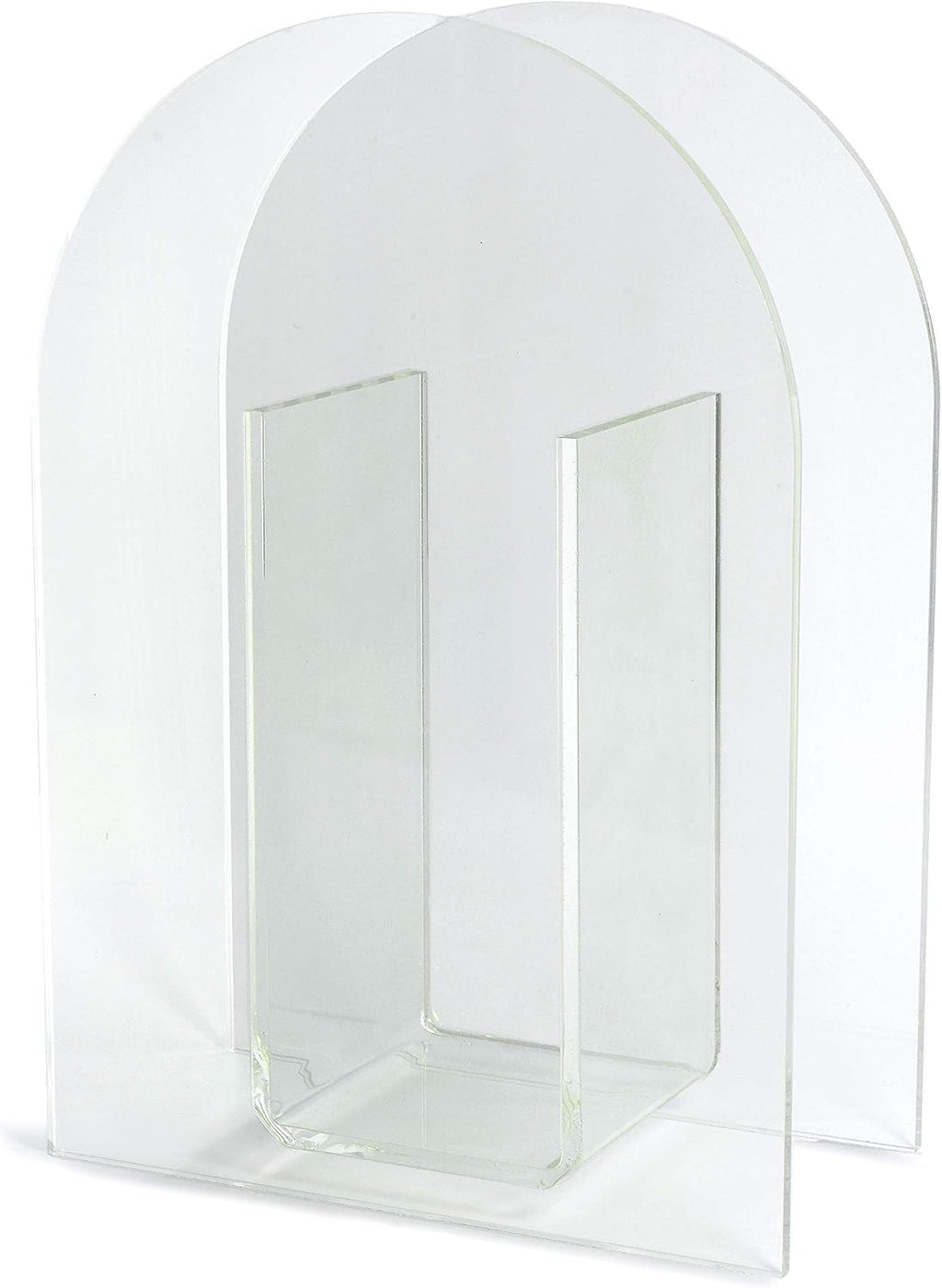Modern Acrylic Arch Vase - Clear - image 6