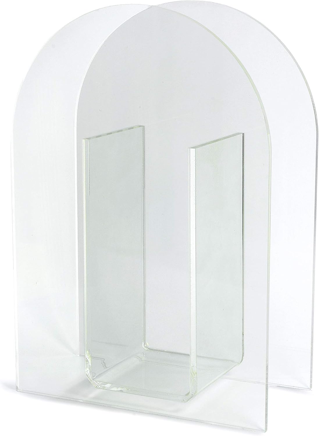 Modern Acrylic Arch Vase - Clear - image 6