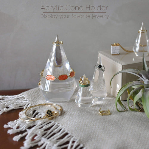 Acrylic Ring Holder Display, Set of 3 - Default Title - image 2