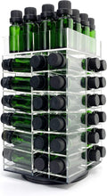 Rotating Acrylic Essential Oil Organizer for 64 Bottles - Default Title - image 1