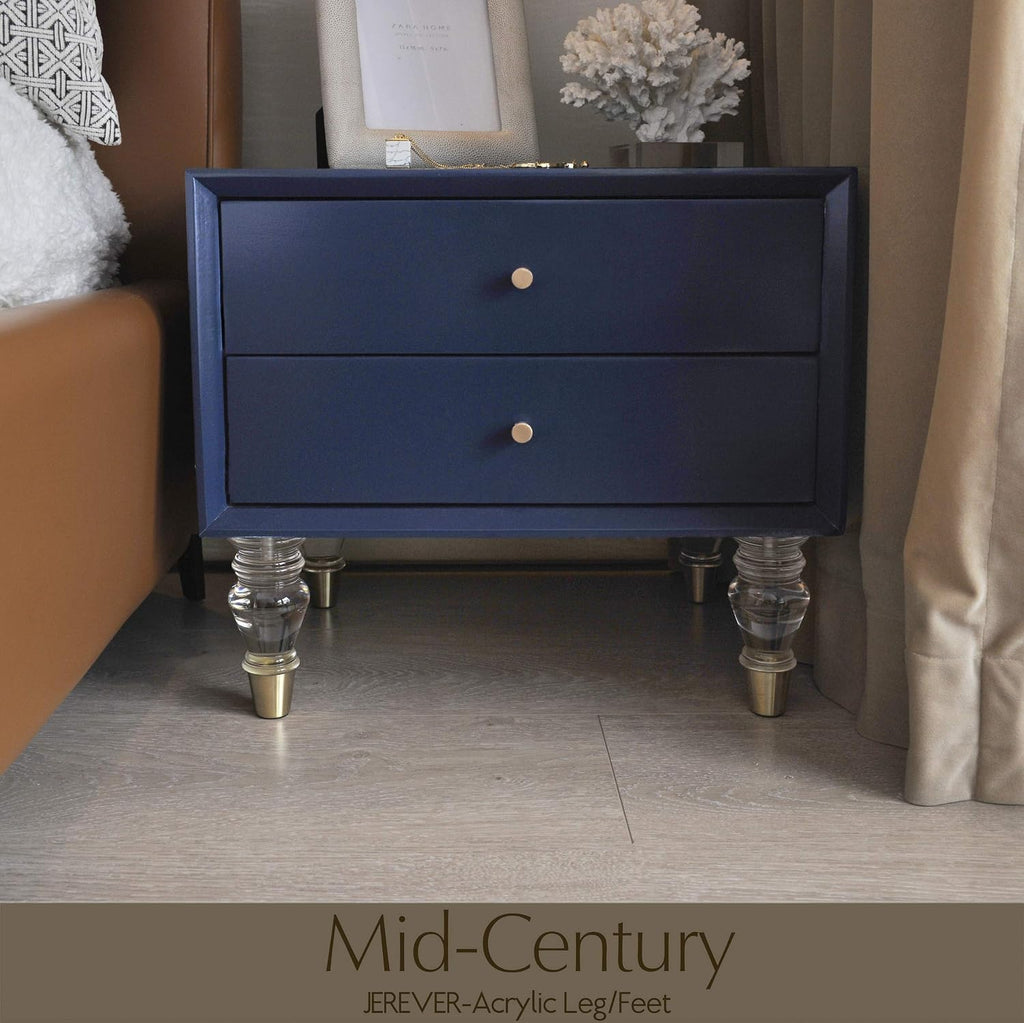 Mid-Century Acrylic Furniture Legs, Set of 4 - 5.9inch - image 3